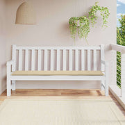 Vidaxl Garden Banc Cushion 200x50x3 cm Oxford Fabric Beige - afbeelding 1