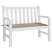 Vidaxl Garden Banc Cushion 100x50x3 cm oxford tissu taupe - afbeelding 3