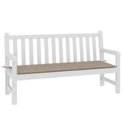 Vidaxl jardin banc coussin 150x50x3 cm oxford tissu taupe - afbeelding 3