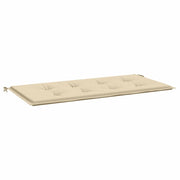 Vidaxl jardin banc coussin 100x50x3 cm oxford tissu beige - afbeelding 2