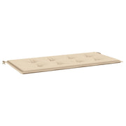 Vidaxl Garden Banc Cushion 120x50x3 cm Oxford Fabric Beige - afbeelding 2