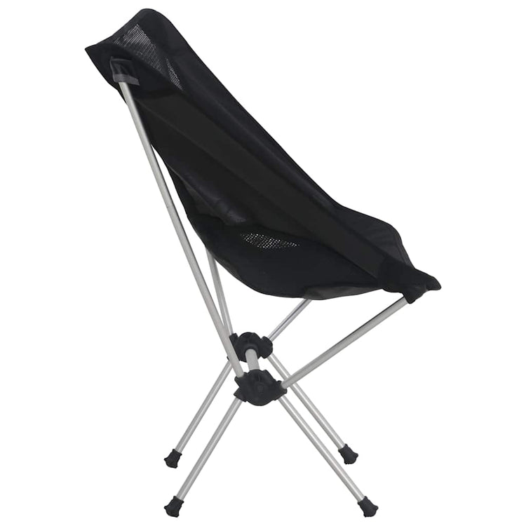 Chaises de camping Vidaxl 2 ST avec sac de transport 54x50x65 cm en aluminium