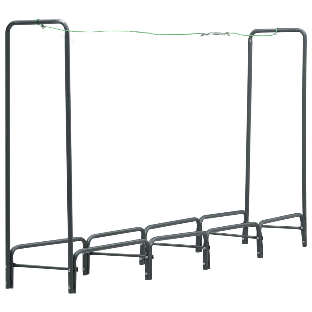 Violet de vidaxl 240x35x120 cm anthracite en acier