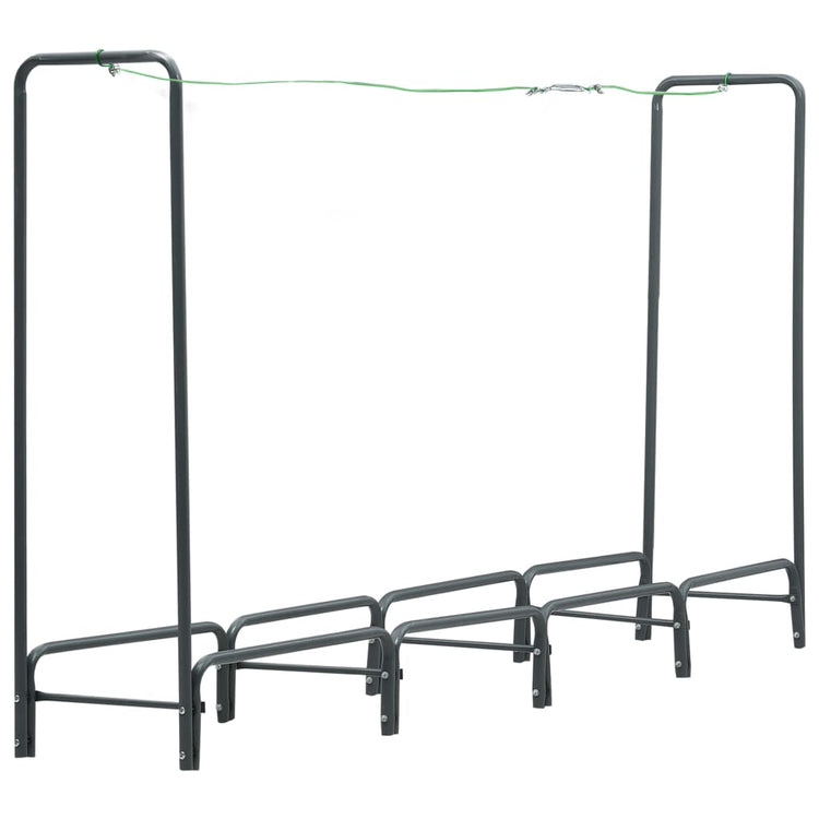 Violet de vidaxl 240x35x120 cm anthracite en acier
