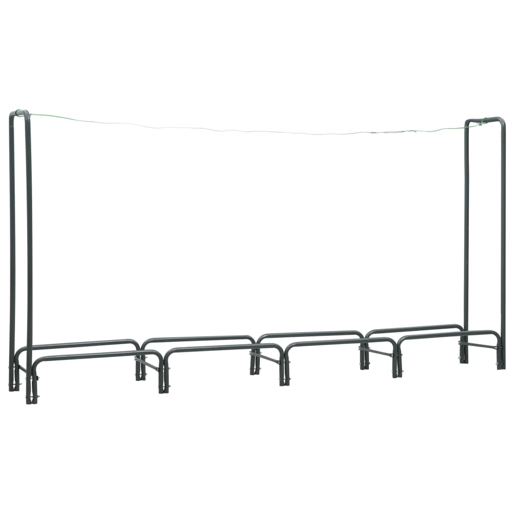Violet de vidaxl 240x35x120 cm anthracite en acier