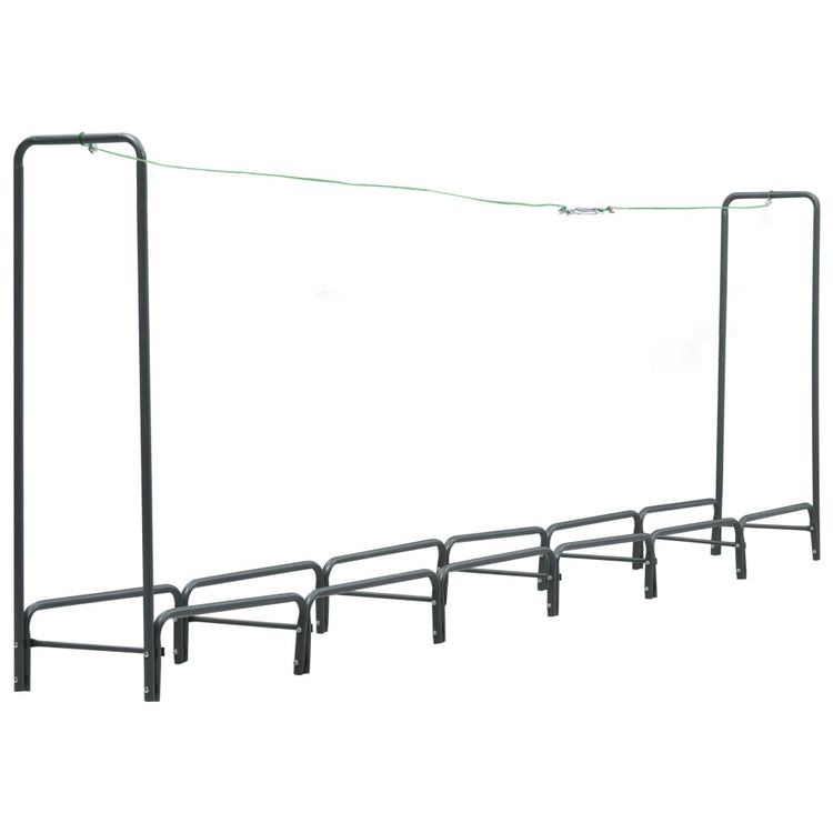 Violet de vidaxl 360x35x120 cm anthracite en acier