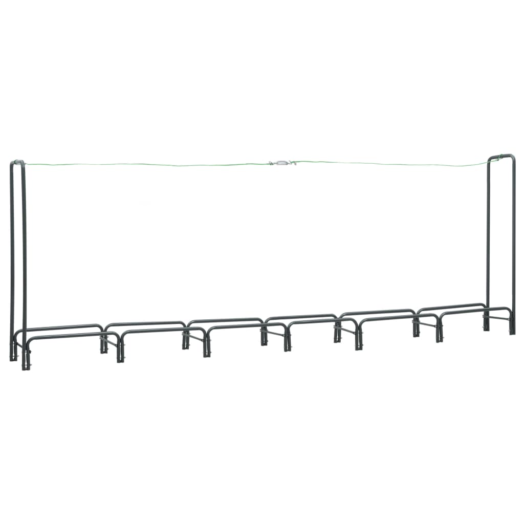 Violet de vidaxl 360x35x120 cm anthracite en acier