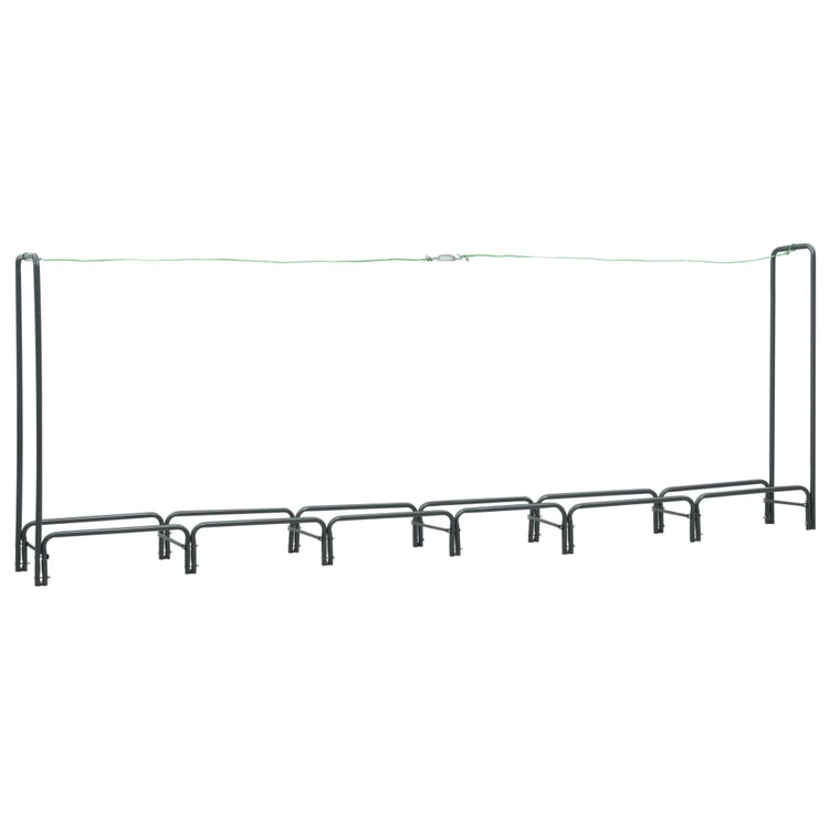 Violet de vidaxl 360x35x120 cm anthracite en acier