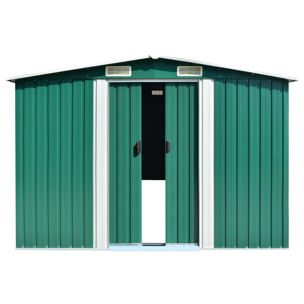 SHED JARDIAT VIDAXL 257X779X181 CM GALVANISED SEAKE GRORT