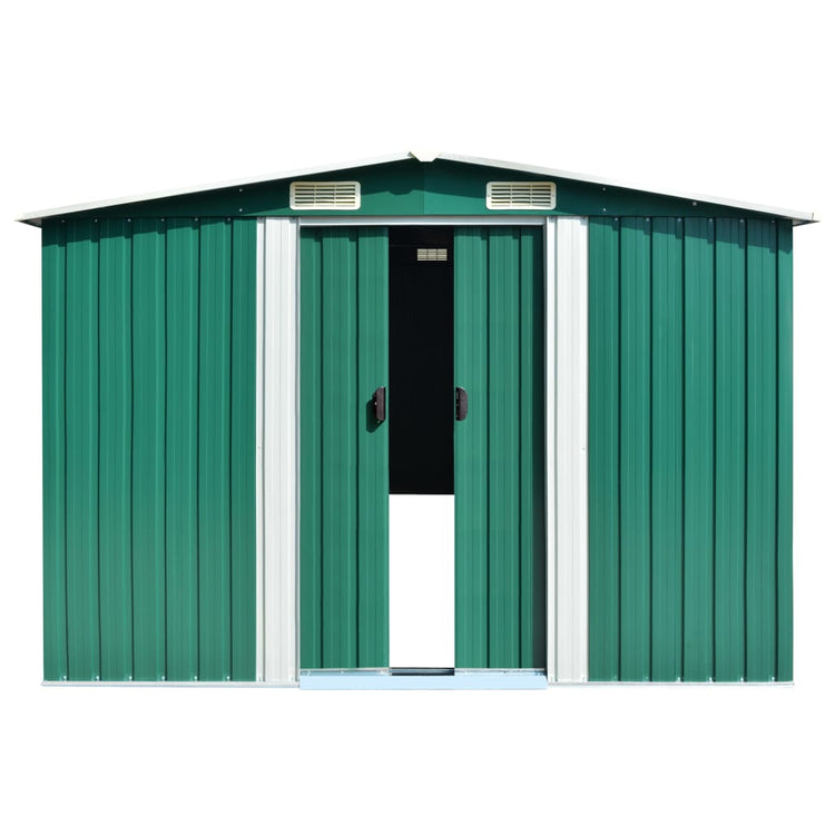 SHED JARDIAT VIDAXL 257X779X181 CM GALVANISED SEAKE GRORT