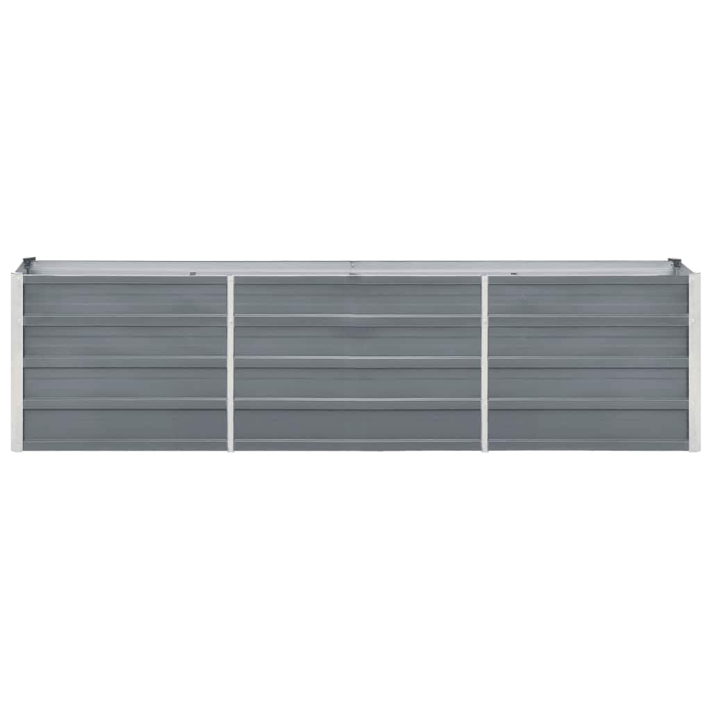 INSERT DE PLANTER VIDAXL 240X40X45 CM GREN GARY GALVANISÉ