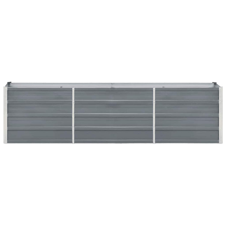 INSERT DE PLANTER VIDAXL 240X40X45 CM GREN GARY GALVANISÉ
