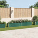 Planteur Vidaxl inséré 320x40x45 cm en acier galvanisé vert