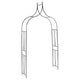 Vidaxl Garden Arch 120x38x258 cm en fer vert