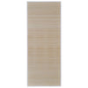 Vidaxl Carpets 4 St rectangulaire 120x180 cm Bamboo naturel