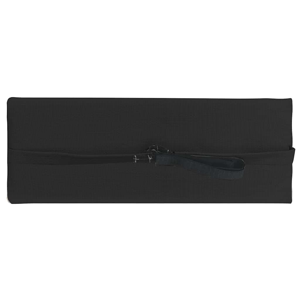 Appui-tête Vidaxl pour Lounger 40x7.5x15 cm Textileen Black