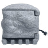 Vidaxl Garden Stop Contact 4 Entrée Remote Contrôle Polyresin Gray