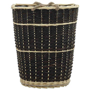Vidaxl Wood Panier avec sangles de transport 50x44x58 cm en bois de saule naturel - afbeelding 2