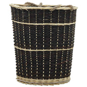 Vidaxl Wood Panier avec sangles de transport 50x44x58 cm en bois de saule naturel - afbeelding 3