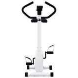 Vélo d'exercice vidaxl avec résistance aux pneus blanc - afbeelding 3