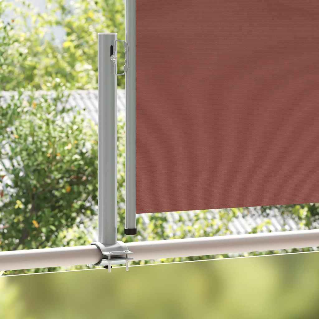 Écran de jardin vidaxl extensible 100x300 cm brun