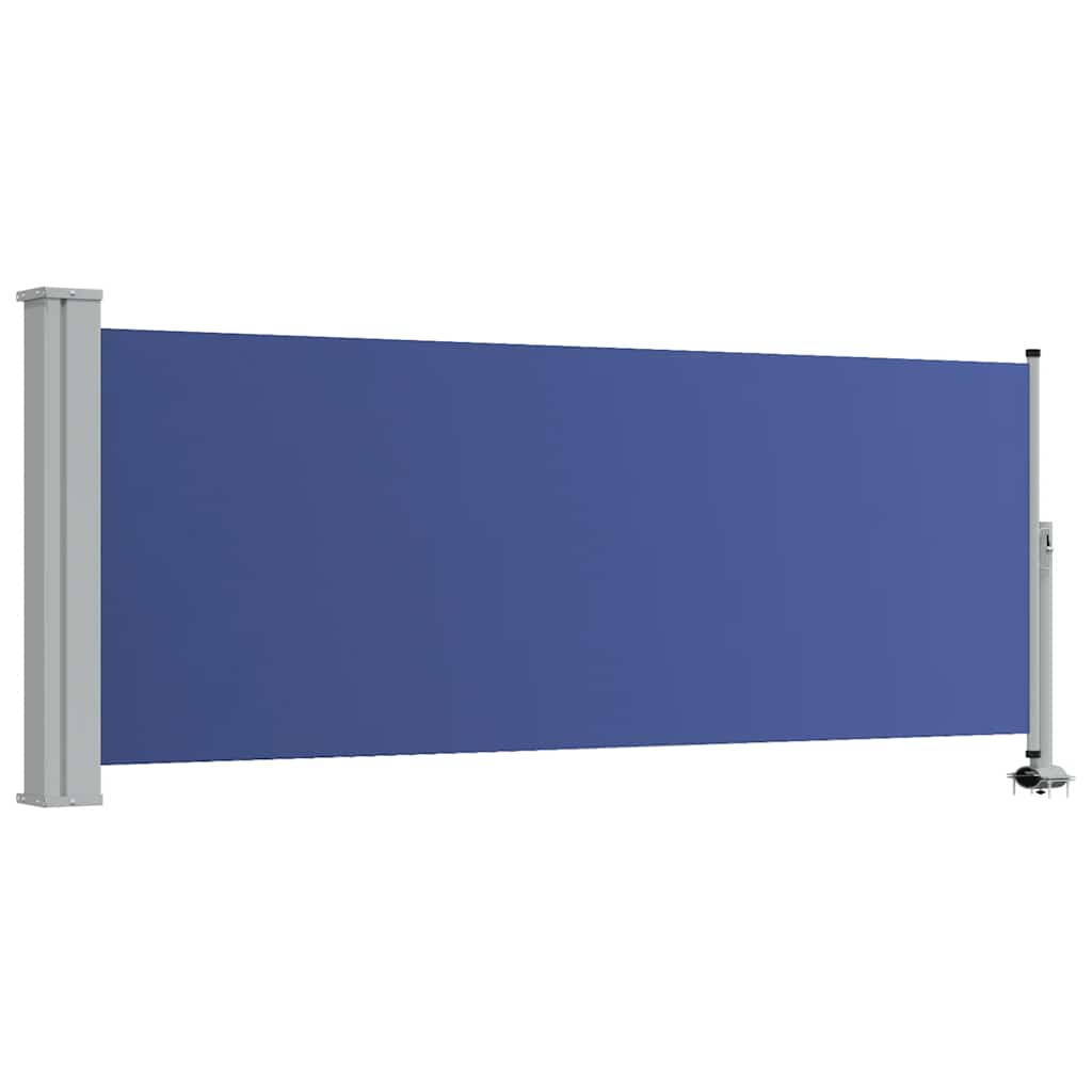 Écran de jardin vidaxl extensible 100x300 cm bleu