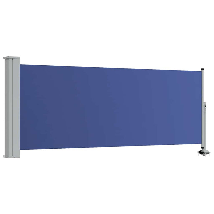 Écran de jardin vidaxl extensible 100x300 cm bleu