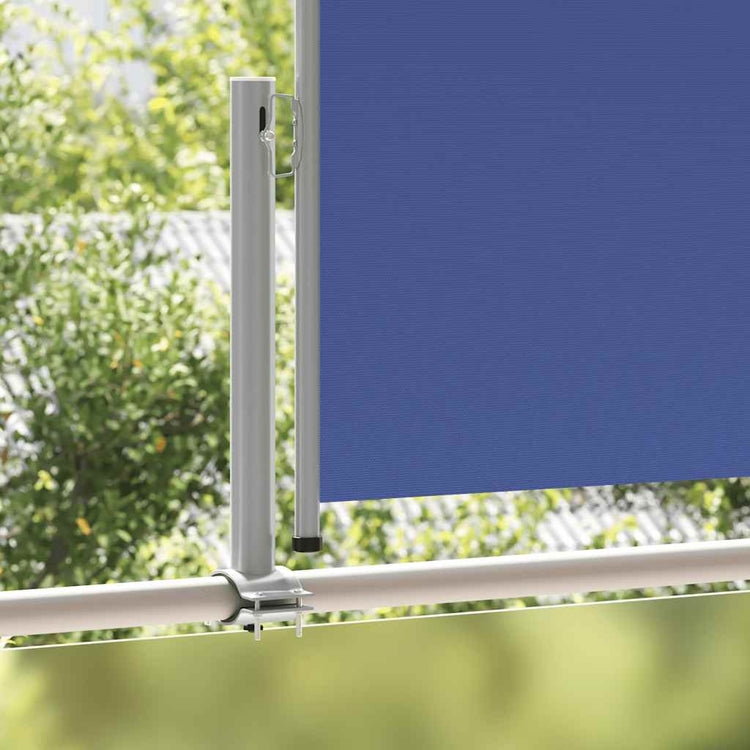 Écran de jardin vidaxl extensible 100x300 cm bleu