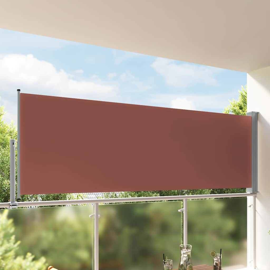 Vidaxx paravent de jardin extensible 120x300 cm marron