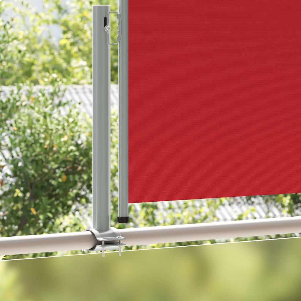 Écran de jardin vidaxl extensible 120x300 cm rouge