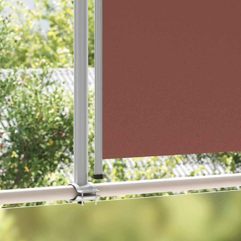 Écran de jardin vidaxl extensible 140x300 cm brun