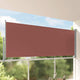 Écran de jardin vidaxl extensible 140x300 cm brun