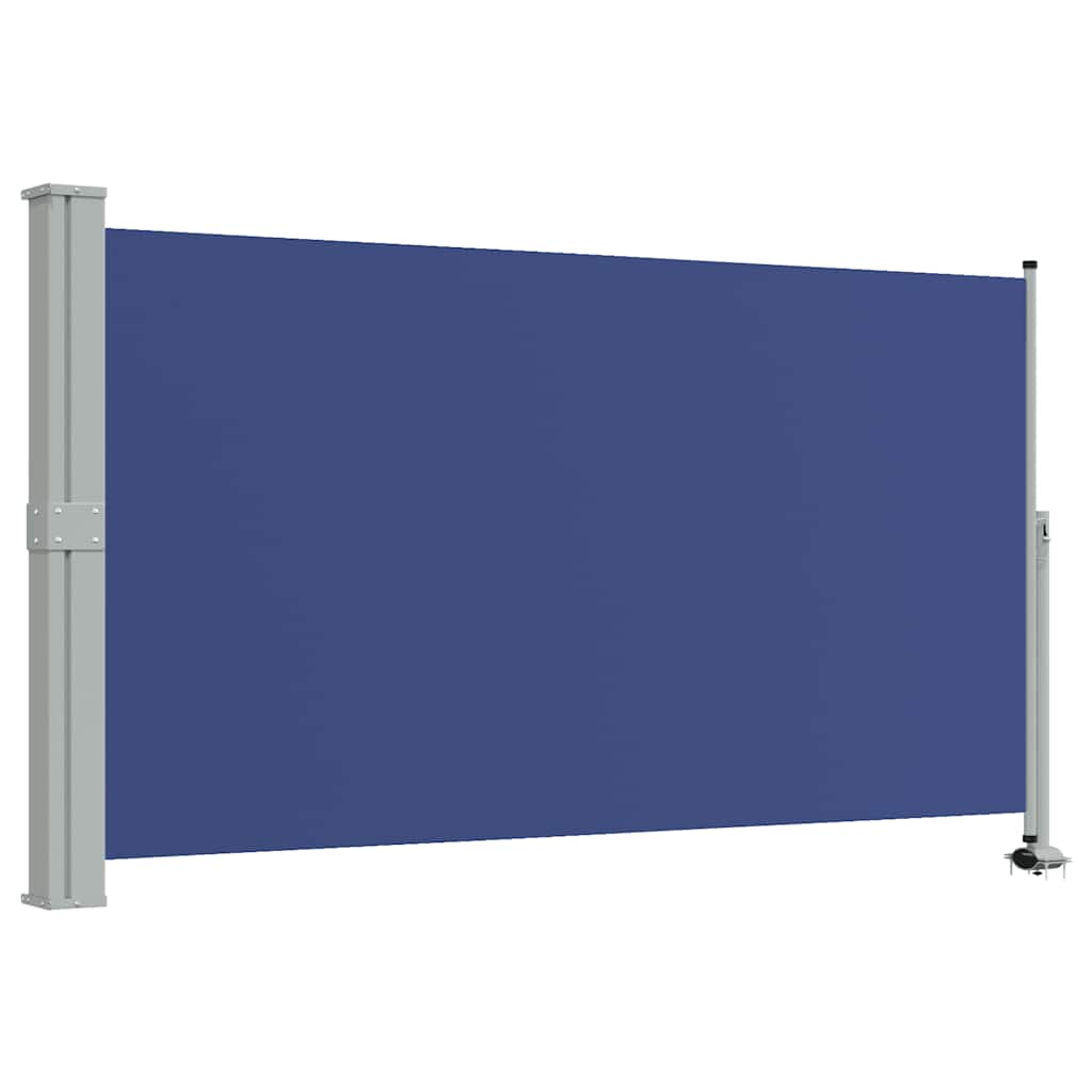 Écran de jardin vidaxl extensible 140x300 cm bleu