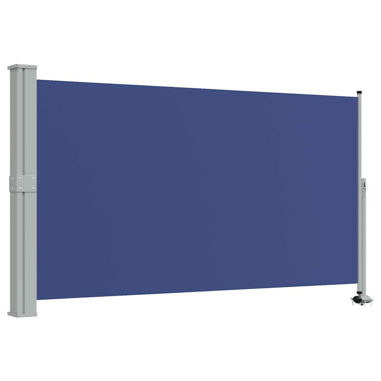 Écran de jardin vidaxl extensible 140x300 cm bleu