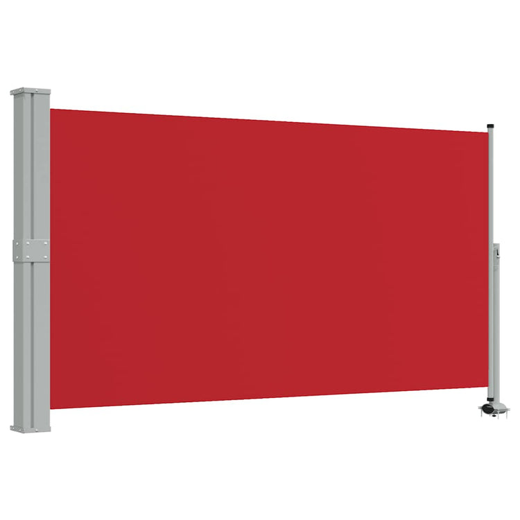 Écran de jardin vidaxl extensible 140x300 cm rouge