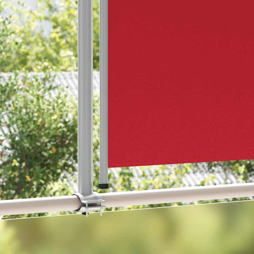 Écran de jardin vidaxl extensible 140x300 cm rouge