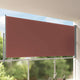 Écran de jardin vidaxl extensible 160x300 cm brun