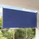 Écran de jardin vidaxl extensible 160x300 cm bleu