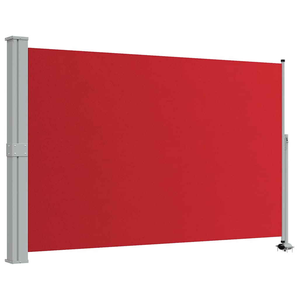Écran de jardin vidaxl extensible 160x300 cm rouge