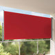 Écran de jardin vidaxl extensible 160x300 cm rouge