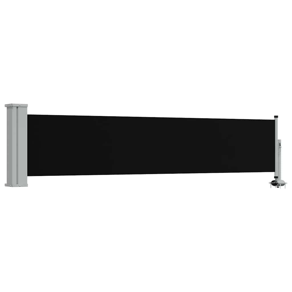 Écran de jardin vidaxl extensible 60x300 cm noir