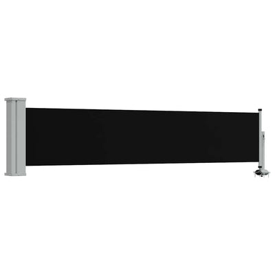 Écran de jardin vidaxl extensible 60x300 cm noir