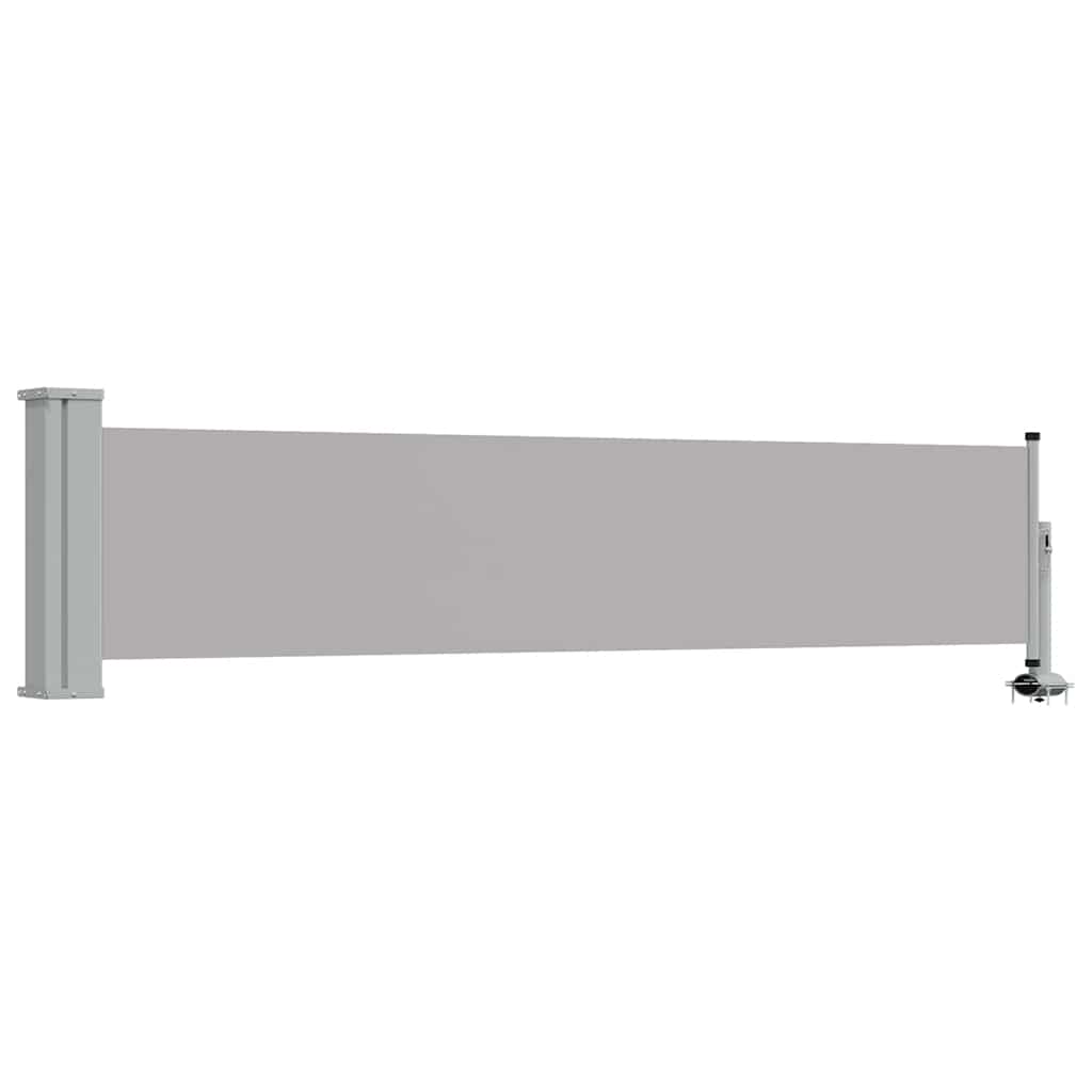 Écran de jardin vidaxl extensible 60x300 cm gris