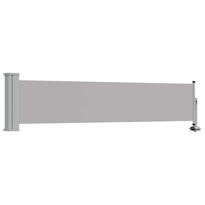 Écran de jardin vidaxl extensible 60x300 cm gris