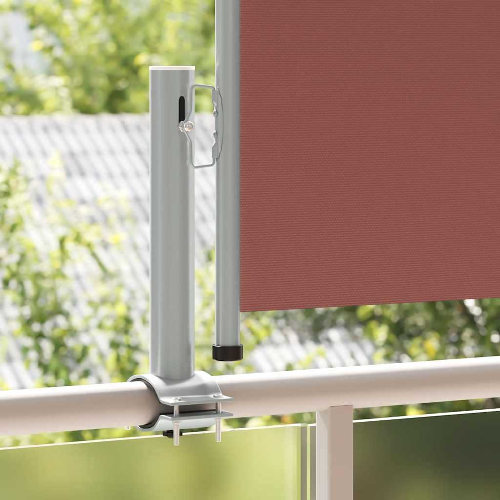 Écran de jardin vidaxl extensible 60x300 cm brun