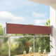 Écran de jardin vidaxl extensible 60x300 cm brun