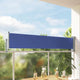 Écran de jardin vidaxl extensible 60x300 cm bleu