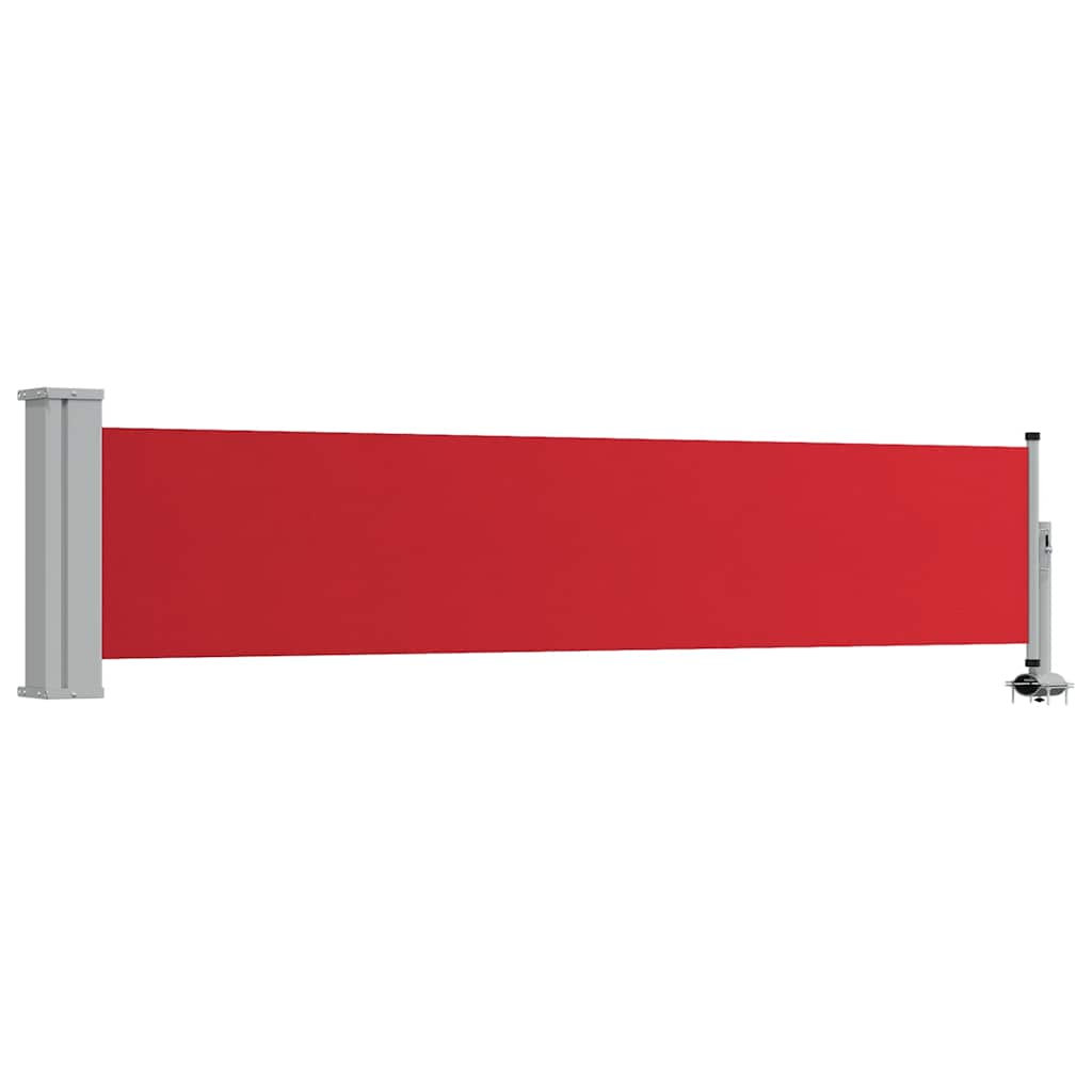 Écran de jardin vidaxl extensible 60x300 cm rouge