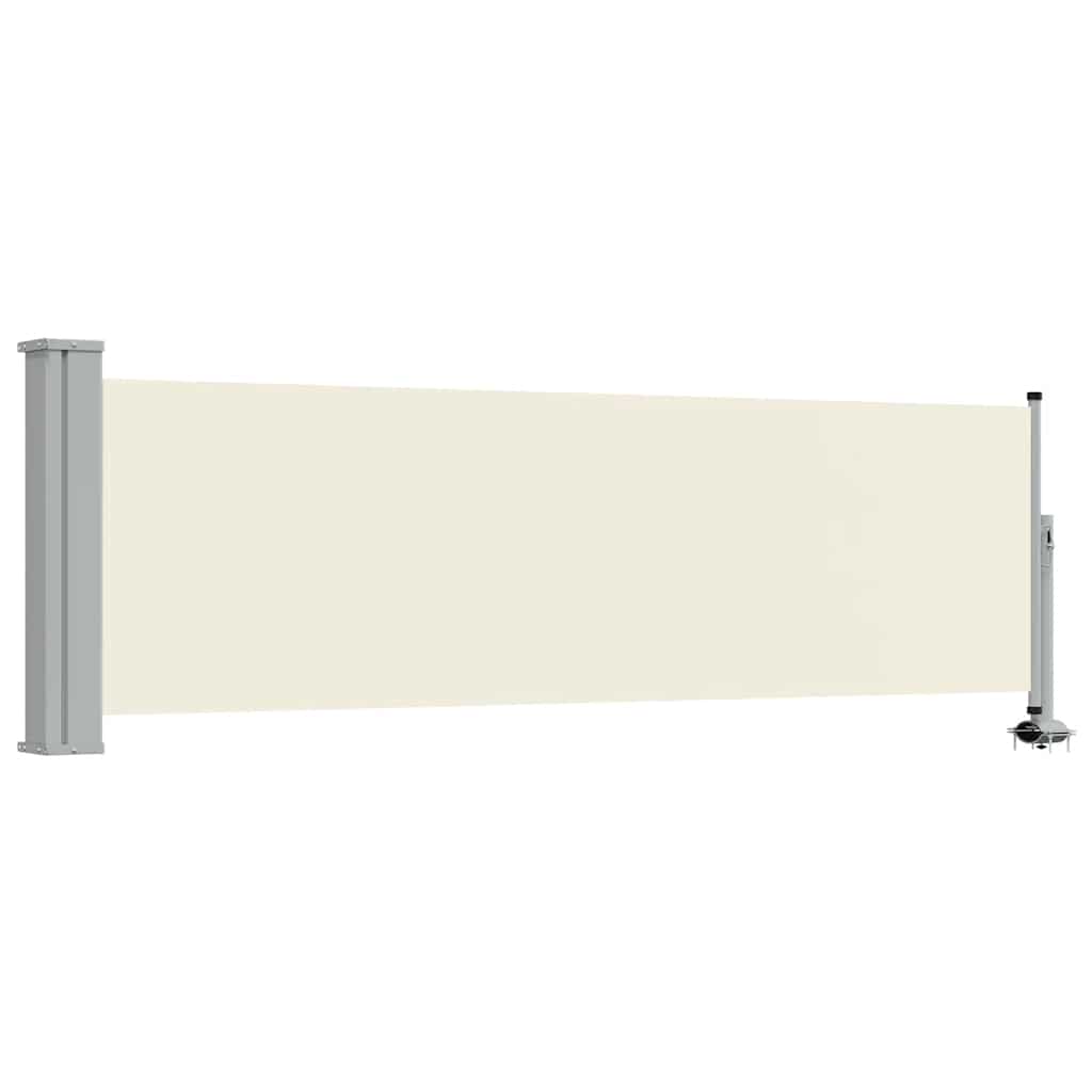 Écran de jardin vidaxl extensible 80x300 cm CRAME -COLORED