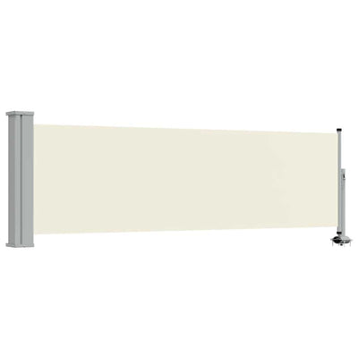 Écran de jardin vidaxl extensible 80x300 cm CRAME -COLORED
